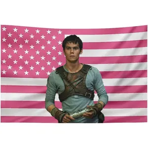 YGHCYUE Tapestry Dylan Flag Dormitory Living Room Bedroom Fun Flag Obrien Indoor And Outdoor Decorative Decorating Decoration