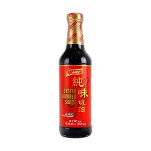 Amoy Pure Taste Oyster Sauce 555g - Premium Cooking Condiment for Stir-Fries, Marinades & Dressings
