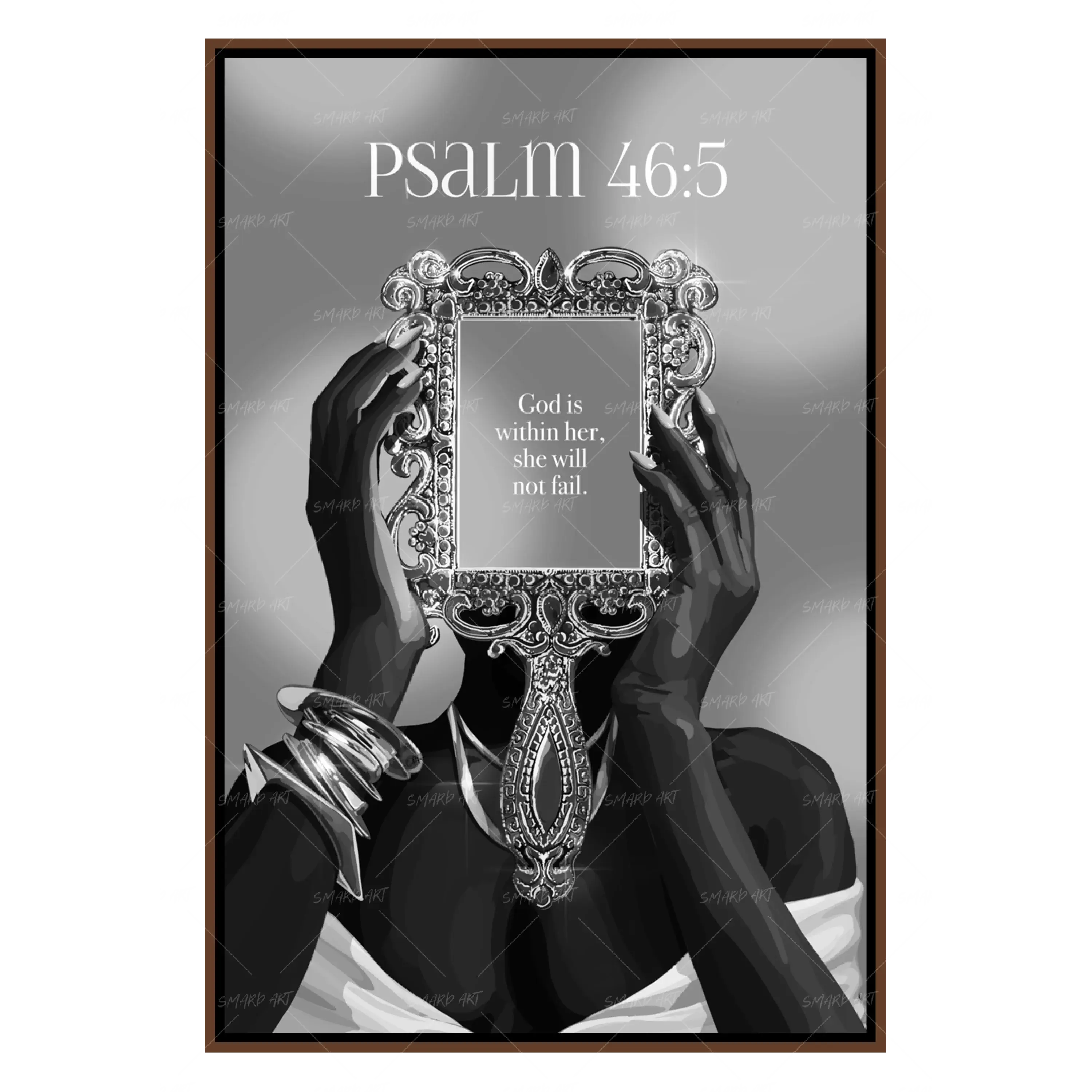 Psalm 46:5 B&W