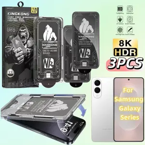 Samsung Galaxy S25 Edge/ultra/plus Screen Protector Film, HD Clear Tempered Glass, Fingerprint, Ultra-Thin & Scratch-Resistant Design, Easy Install