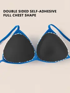 Breast Pads for Small Busts, Non-Slip Seamless Thickened Insert Cups, Dual-Sided Self-Adhesive Adhesive Breast Lift Patches, Sticky Bra Inserts