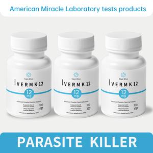 IV 12mg 100Tablets99% PureAdvanced ParasiteClearance Detox Cleanse-detox gut cleanse-Strengthens lmmunity-Natural Vitamin Helps MaintainBody Balance Healthcare Supplement