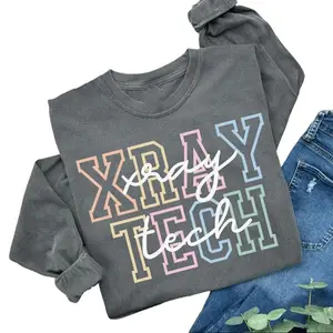 Colors Xray Tech Long Sleeve Shirt Xray Tech Tshirt X-ray Technologist T Shirt Radiology Department Tee Gift for Xray Tech Christmas