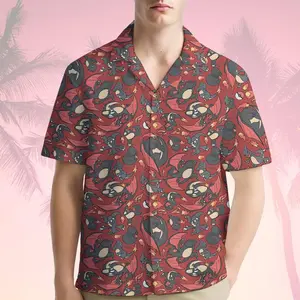 Shiny Charizard Gangar Hawaiian Shirt | Cool Summer Anime Vibes for Men & Fans