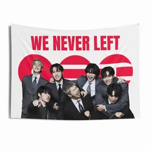 Arirang World Tour Wall Flag Tapestry, Kpop Tour Wall Banner Merch & Gift 2026