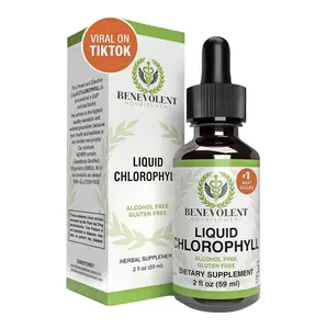 Summer Wins Liquid Chlorophyll Drops (4 Month Supply) Healthcare Supplement - Natural Deodorant and Detox - Gut Support Healthcare Liver-QU Edible Vitamin Dietary Bathroom
