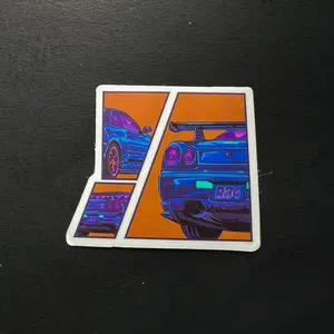 Jdm Nissan R34 GTR Premium Sticker