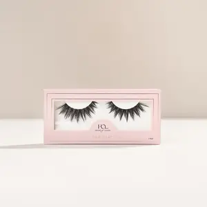 Iconic® Faux Mink Eyelashes for Makeup and Cosmetic Use, looks like Volume Eyelash Extensions featuring a Bold Cat Eye