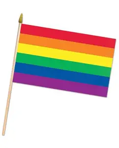 Rainbow Fabric Flag Rainbow Fabric Flag
