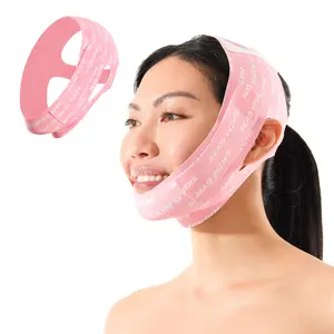 Skin Gym Morning Shed Chin Strap for Lifting Sculpting and De-puffing Adjustable Facial Support for Overnight Jawline Definition and Tension Relief