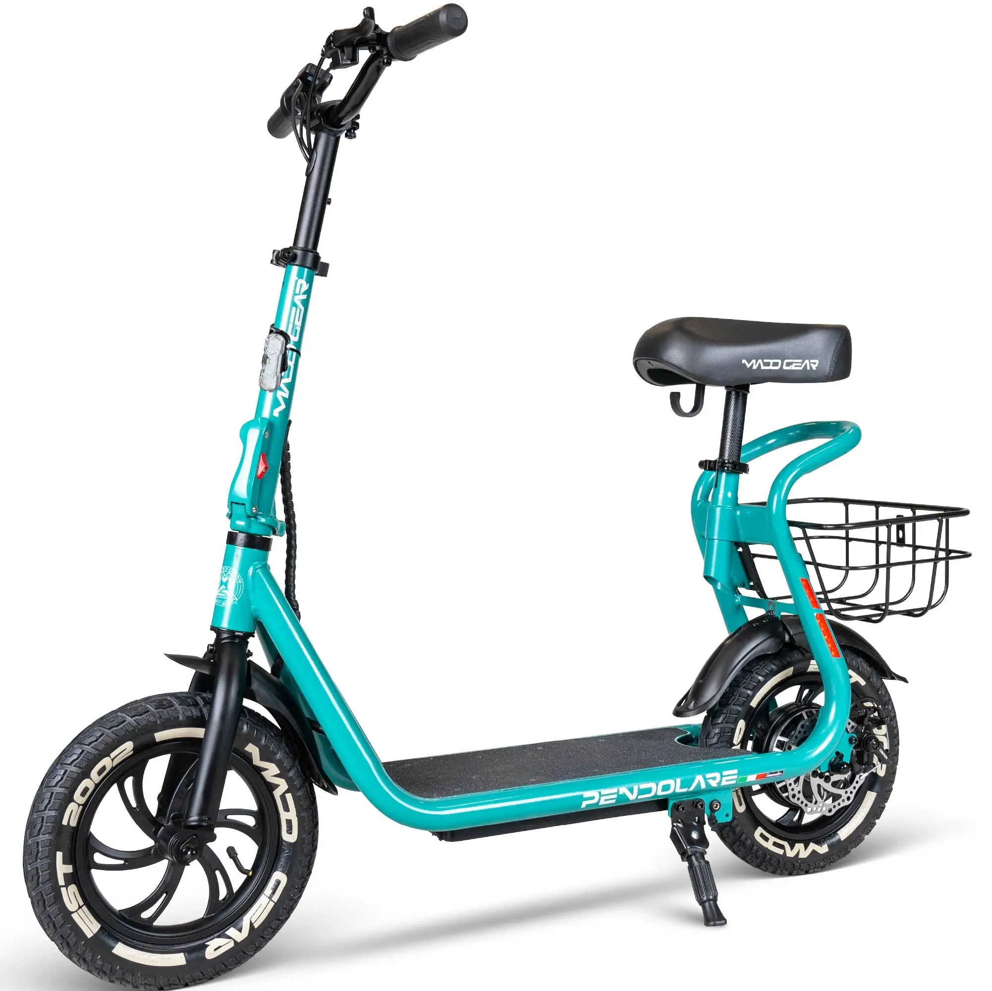Madd Gear Pendolare Electric Folding Scooter - Pistachio Teal