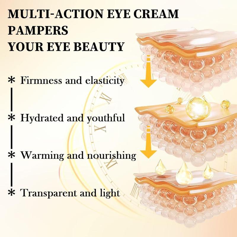 Avocado & Gold Eye Mask – Use Avocado Eye Mask During The Day And Gold Eye Mask At Night – Natural Moisturizing Eye Mask, Reduces Puffiness, Soothing Dry Skin, Eye Care Product For Daily Use