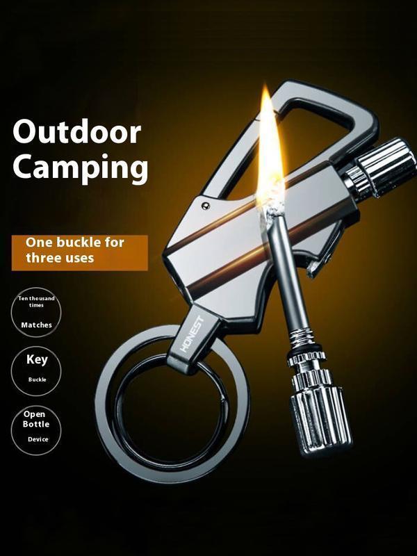 Permanent Match Infinity Lighter with Multitool Keychain Bottle Opener ...