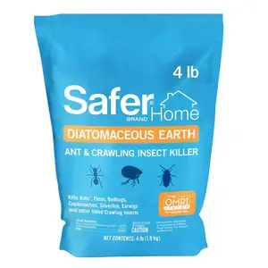 4 lbs. Diatomaceous Earth - Bed Bug, Flea, Ant, Crawling Insect Killer for Indoor and Outdoor