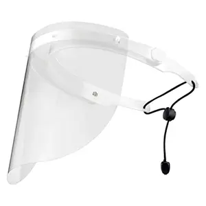 ADJUSTABLE PROTECTIVE FACE SHIELD