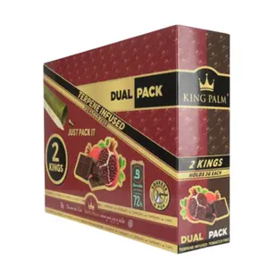King Palms Dual Pack KS 2ct/ 20 Packs Pom/ Rich Chocolate