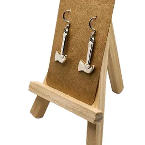 Axe Earrings - Elegant Female Hook Earrings with Intricate Design, High-Quality Materials, Versatile Accessory for Any Occasion