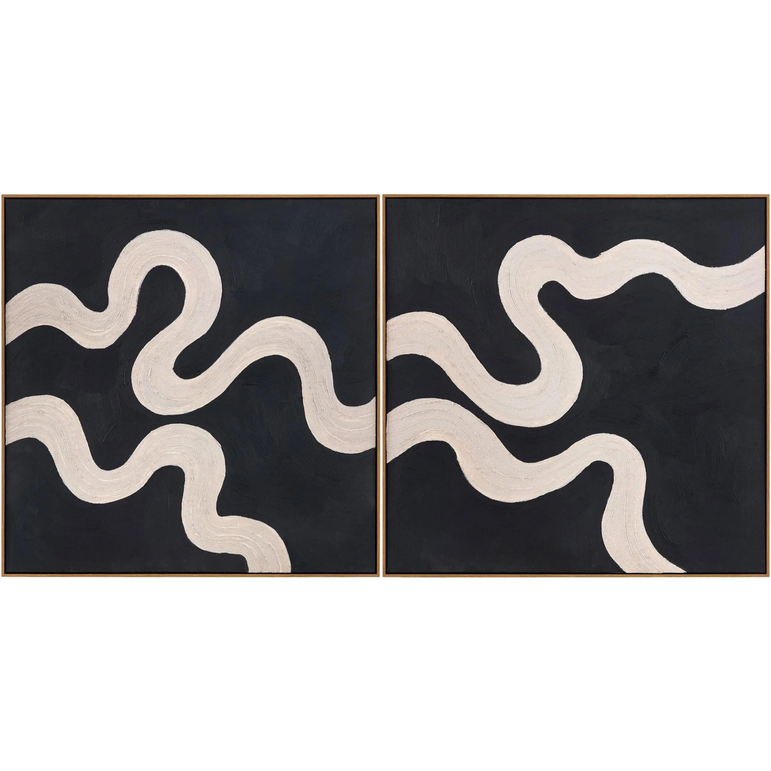 Rich Charcoal Modern Framed Wall Art for modern gallery walls