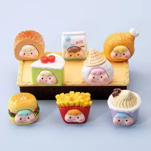 “Dry Rice Little One” “Mengli” Blind Bag — Foodie Convenience Store Series Resin Figure, Desktop Ornament, DIY Accessory