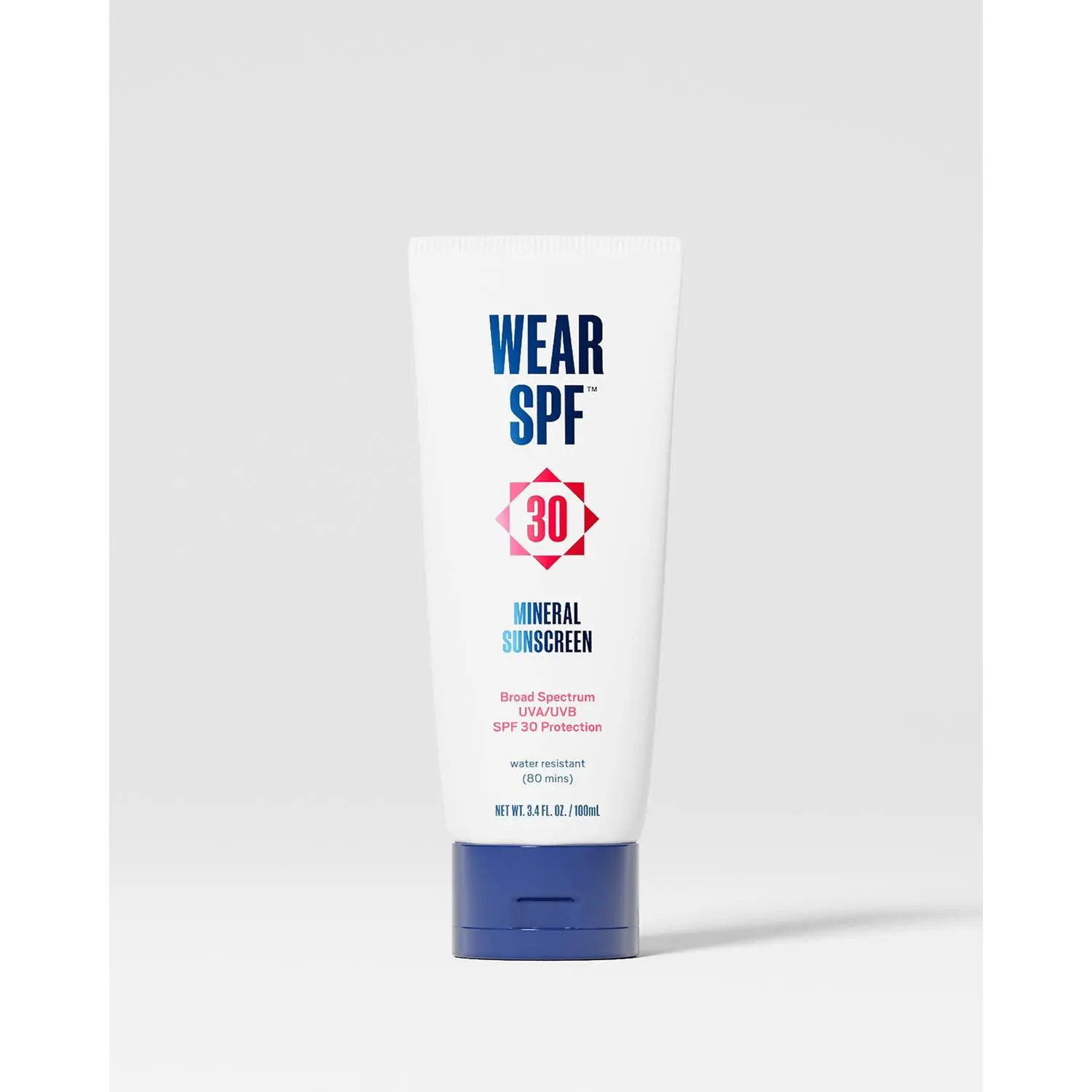 WearSPF 30 Mineral Sunscreen Lotion – Sweat & Water-Resistant, Athlete-Approved, 3.4 oz