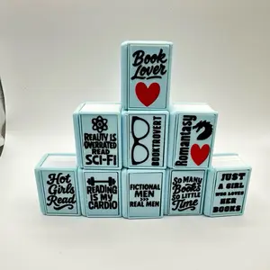 Book Clickers - Cute book themed clickers! Great for a fidget for yourself or a gift for the book lover in your life!