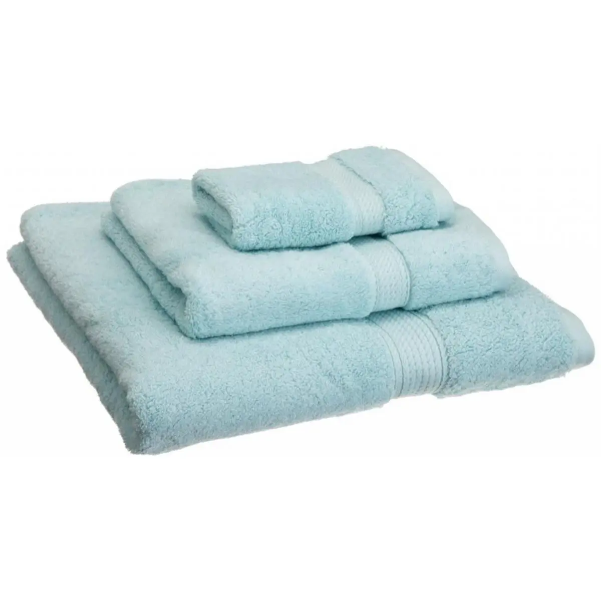212 MAIN 3-Piece 900GSM Egyptian Cotton Towel Set, Seafoam - Comfortable Soft Bath, Cotton Hand, Face Towels (Absorbent Breathable), Absorbent Breathable Towel, Three Pieces, Comfortable Soft Bath Towels