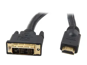 StarTech.com HDMIDVIMM20 20 ft. Black HDMI to DVI-D Cable Male to Male