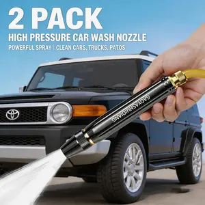 2-piece set High Pressure Car Wash Gun| Booster Nozzle & Hose| Garden & Auto Cleaning| Leak-Proof