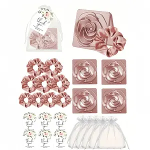【Hot Selling】Rose Mirrors Set, Floral Pattern Makeup Mirror, Wedding Party Gifts, Bridesmaid Groomsmen Presents, Double-Sided Cosmetic Mirror