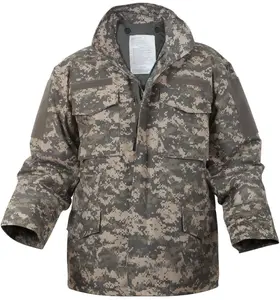 ACU Digital Camo M-65 Field Coat Army M65 Jacket w/ Jacket Liner
