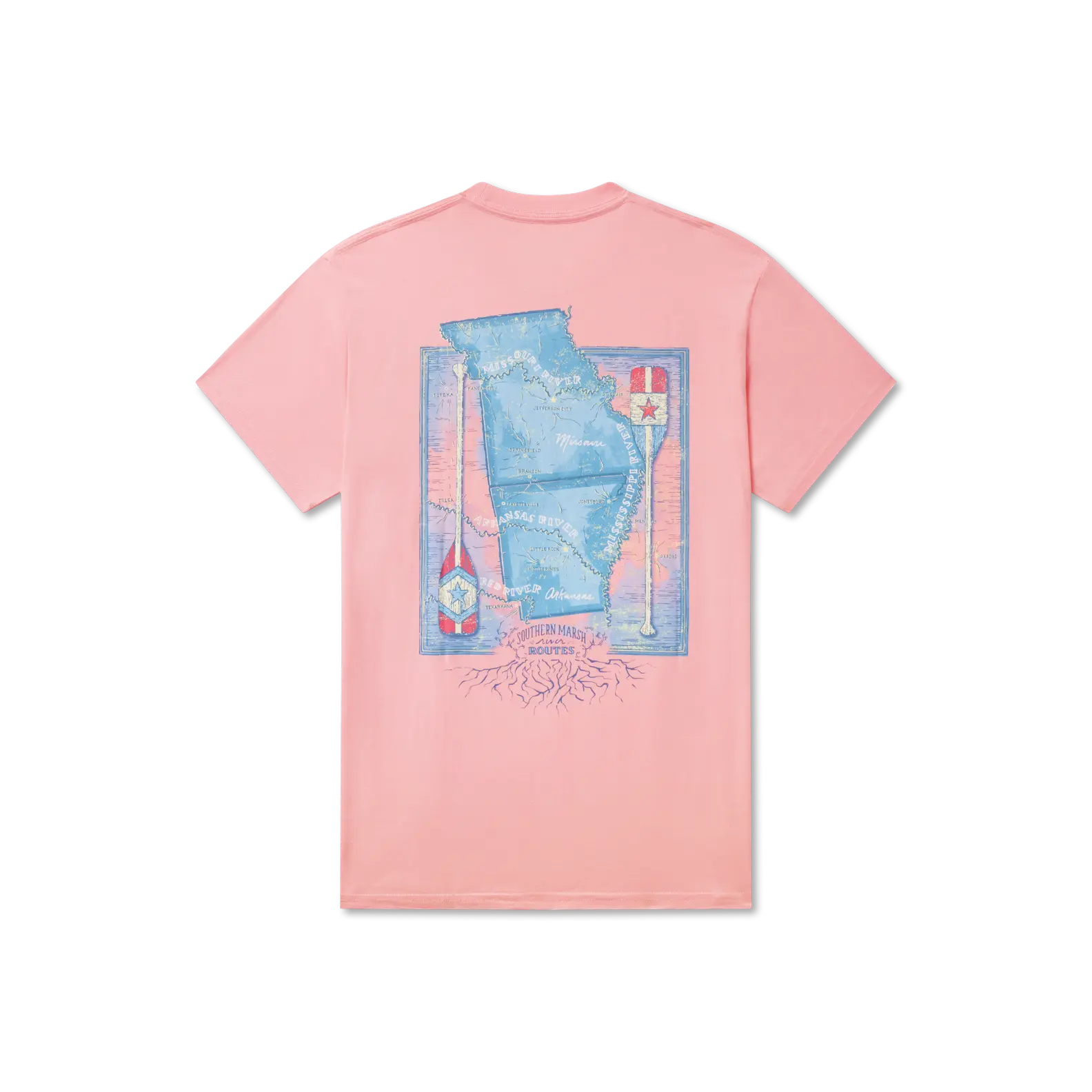 River Route Collection Tee - Arkansas & Missouri