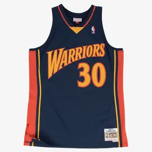 Stephen Curry Golden State Warriors 2009-10 Navy Swingman Player Jersey