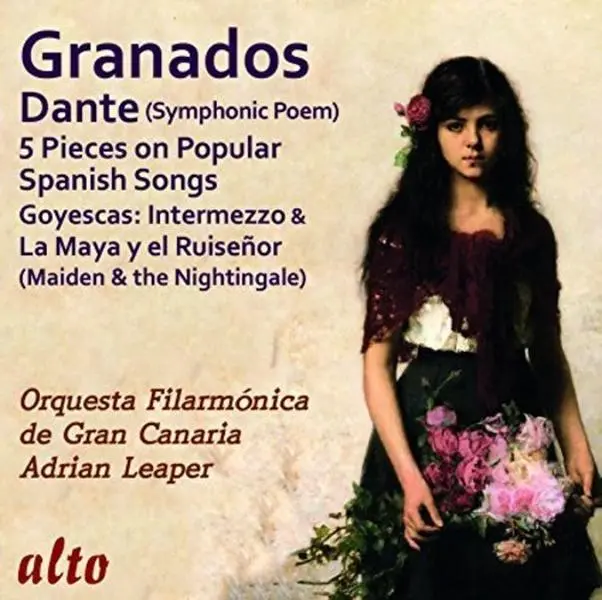 Orquesta Filarmonica De Gran Canaria / Leaper - Granados: Dante (Symphonic Poem), Misc. Popular Pieces  [COMPACT DISC - CD]