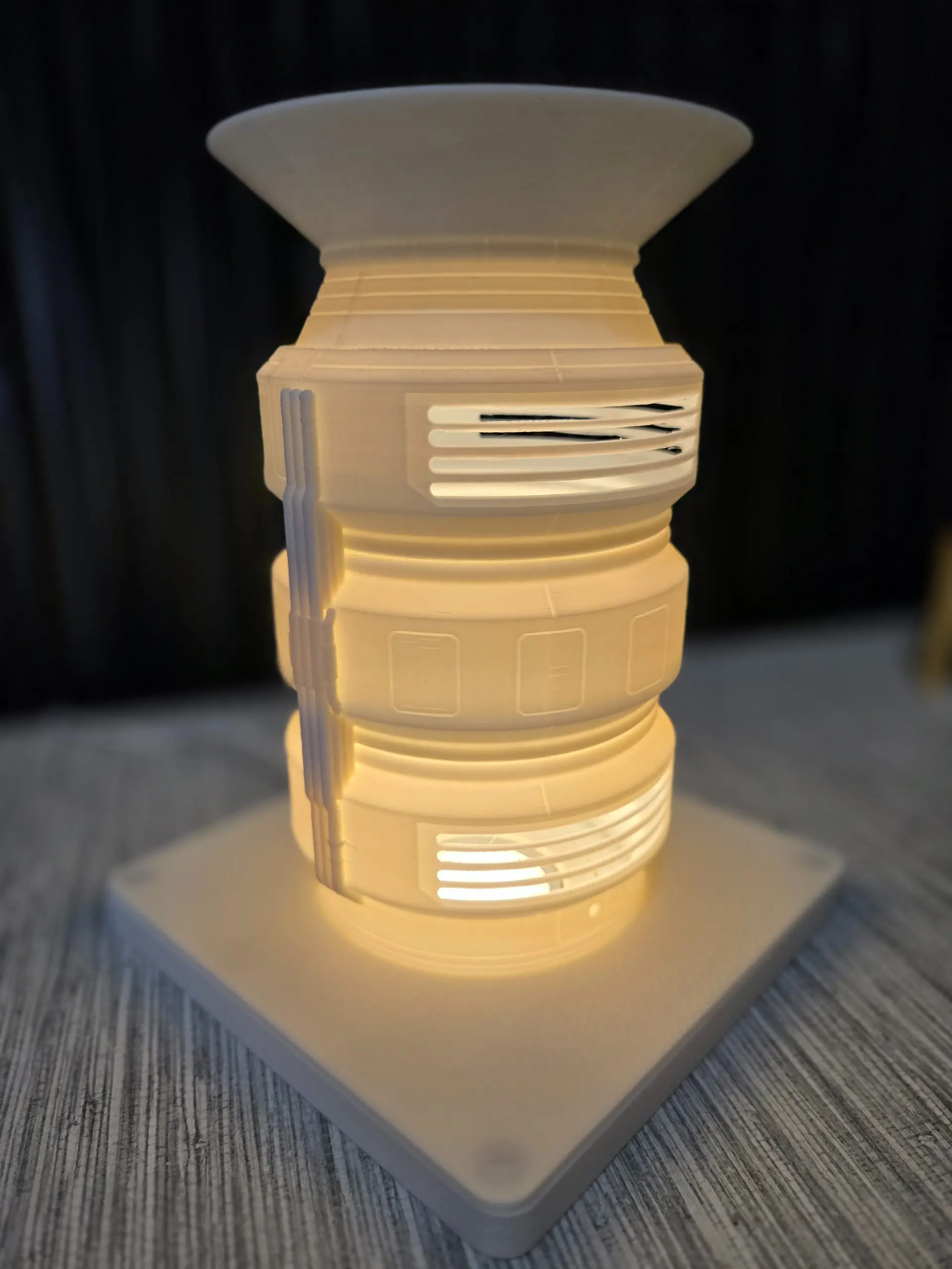 Terraforming Lamp, 3D Printed Modular Accent Lamp