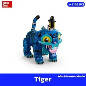 [BrickLORE](SHIP FREE)Tiger Witch Hunt Movie With Gift Box 1102PCS 11.5*29.5*21cm