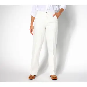 Denim & Co. Signature Tall Color Perfect Flex Trouser Jean