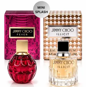 [2 PACK] Jimmy Choo Mini Splash Eau de Parfum For Women