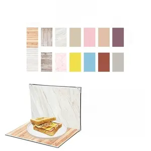 7pcs Double-Sided Patterned Background Paper, Thickened Photography Cardboard, Photo Background Set, Shooting Prop, 8x6ft Size