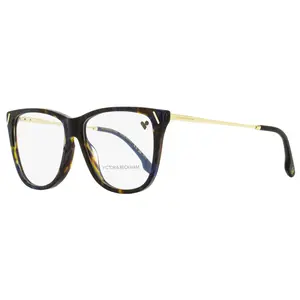 Victoria Beckham Square Eyeglasses VB2636 418 Havana Blue 56mm