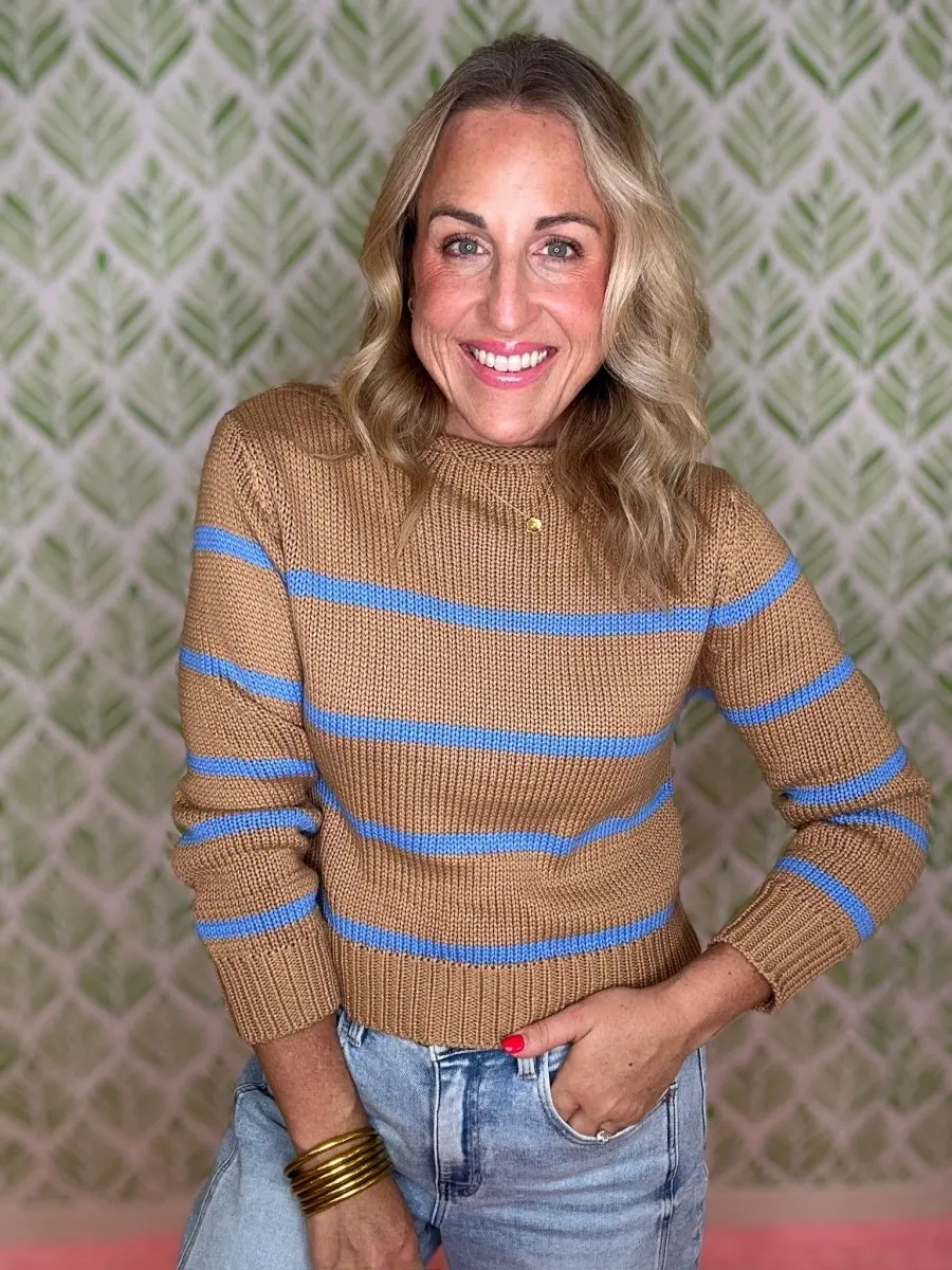 The Camel Blue Sweater