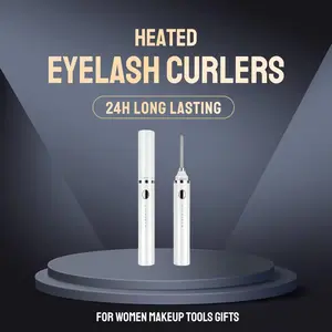 beauty brushesortable Fast-Heating Eyelash Curler-Instant On Comprehensive Curl SmartTemperature Memory24 Hours Long Lasting For Women Makeup Tools Gifts Comfort Cosmetic