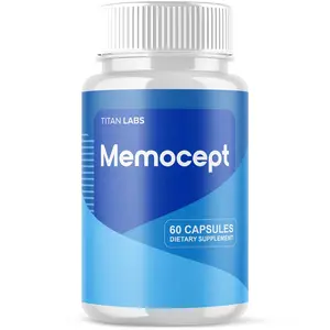 (1 Pack) Memocept Nootropic Natural Formula Brain Suppleement Memo Cept 60 Caps