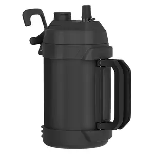 Gallon Jug,115oz Large Insulated Stainless Steel Sports Water Jug, Large Triple Wall Vacuum Insulation Water Bottle-Keeps Cold up to 48 Hrs-Sweat Proof,for Gym, Hiking & Camping
