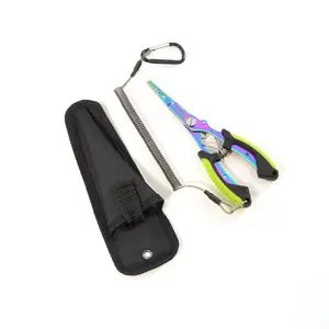 Professional Stainless Steel Fishing Pliers Set with Lanyard & Carry Bag - Multi-Tool for Lures, Hooks & Lines - Ideal Gift for Men & Outdoor Fishing Enthusiasts Fishing Gear Fishing Tackle Kit Outdoor Fishing Equipment