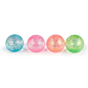 Sugah-Mals Glitter Orbs Sugar Stress Ball Squishies® Fidget Toy (1pc) Color Ships Assorted
