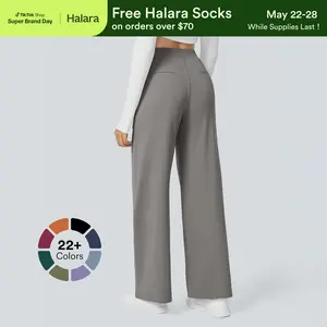 Halara Flex DayStretch High Waisted Pocket Straight Leg Work Pants #SwimWeek
