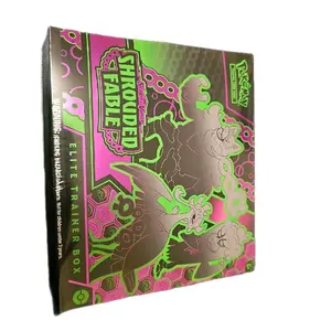 Pokémon Scarlet & Violet Shrouded Fable Elite Trainer Box - Factory Sealed with 9 Booster Packs, 65 Card Sleeves, 45 Energy Cards & More pokemon trading
