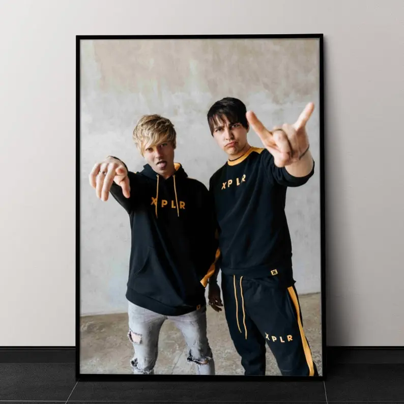 Sam and Colby Artwork - Transform Your Space with a Touch of Mystique!
