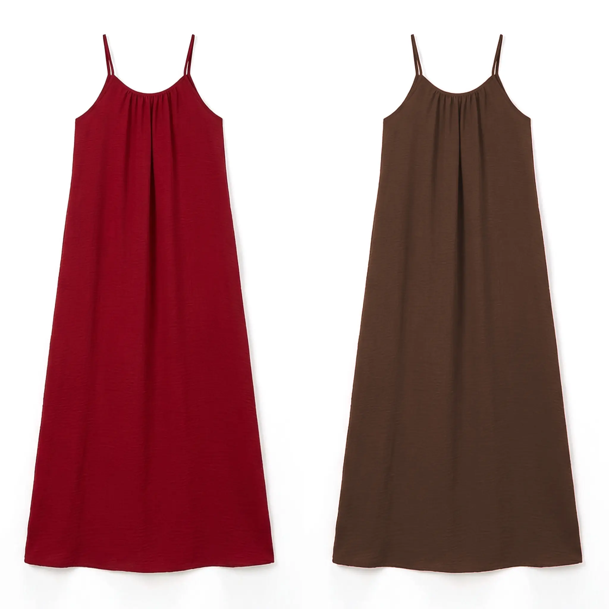 2 Pcs(Burgundy/Brown)