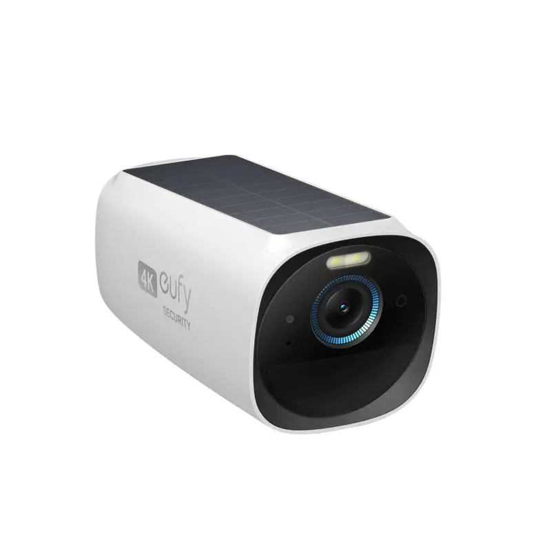 eufy Security eufyCam 3 Add-on Camera, Wireless Outdoor 4K Camera, Forever Power with Solar Panel, Face Recognition AI, Expandable Local Storage, Spotlight, Requires HomeBase 3, Home Security System|Spingtok